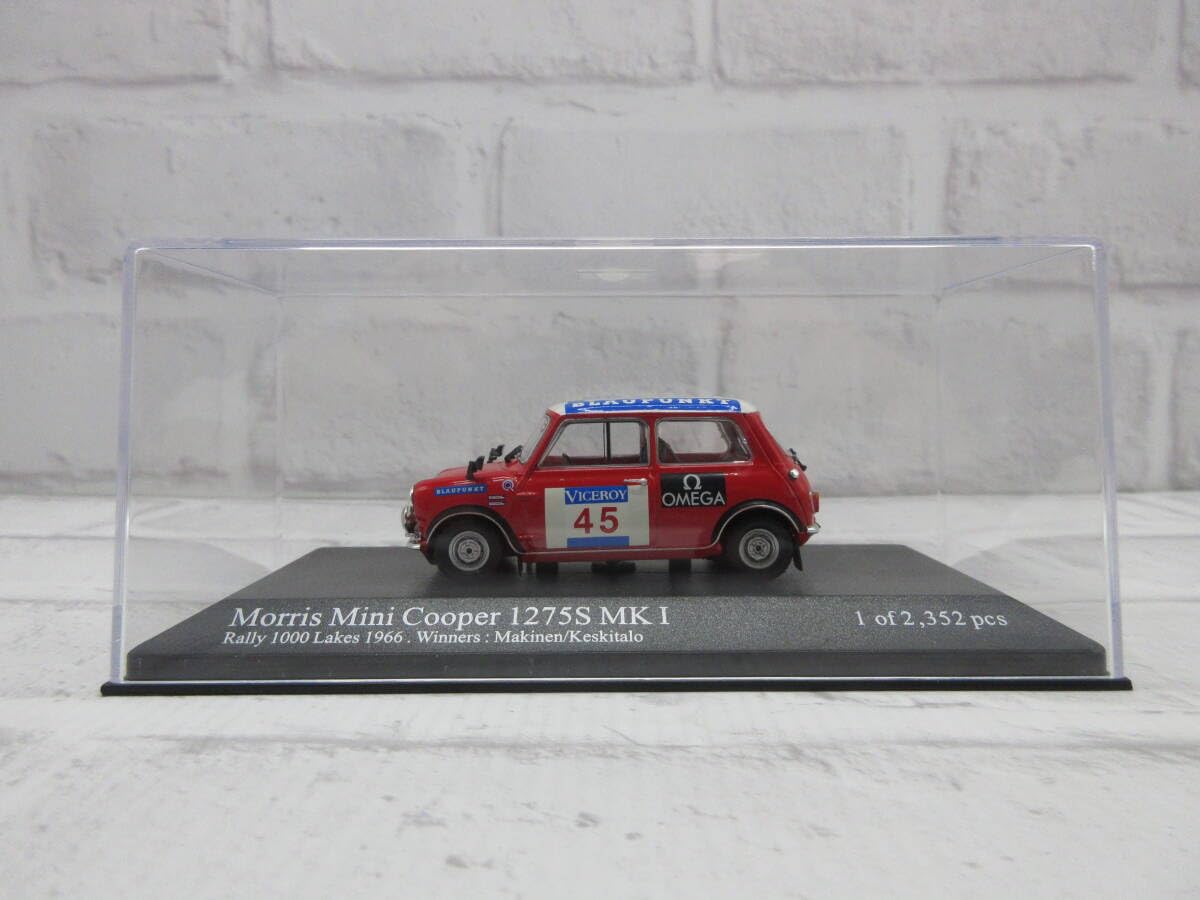 Amazon | ミニカー 1/43 ミニチャンプス MINI ミニクーパー 1275S MKⅠ
