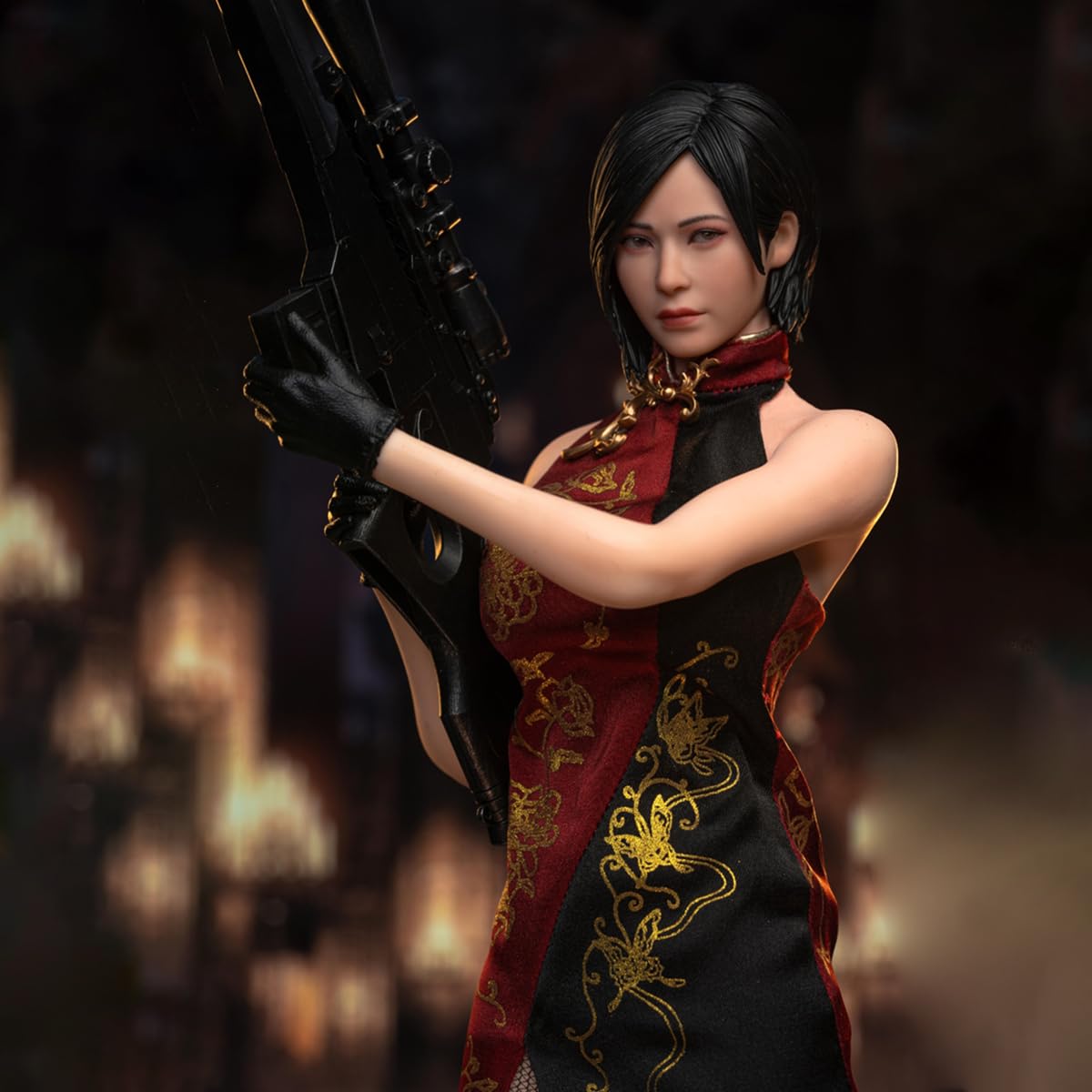 HiPlay MTTOYS Collectible Figure Full Set:Ada Wong,Cheongsam