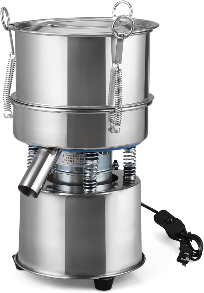 Amazon | JTVTW 振動ふるい機 小型電動振動ふるい機 Φ20cm 篩の高さ