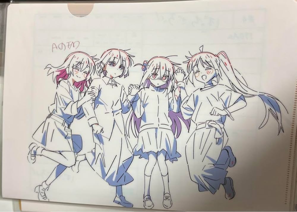 Amazon.co.jp: ぼっちざろっく！展 ぼざろ展 原画クリアファイルセット