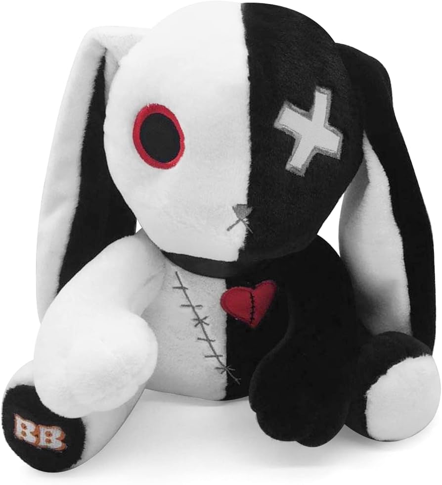 Amazon.co.jp: 不気味なゴス ぬいぐるみ クレイジーバニー スクラップ