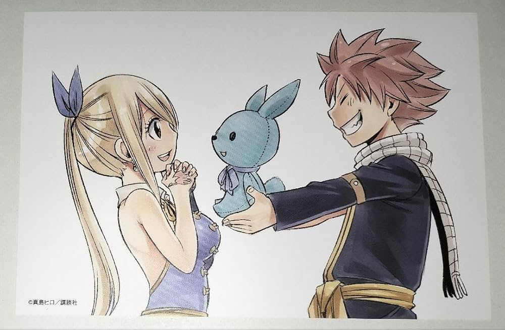 Amazon | フェアリーテイル ナツ ルーシィ ポストカード 特典