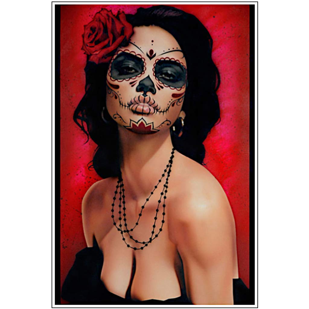 Amazon.com: Isabella Muerta by Daniel Esparza Mexican Pinup Day of