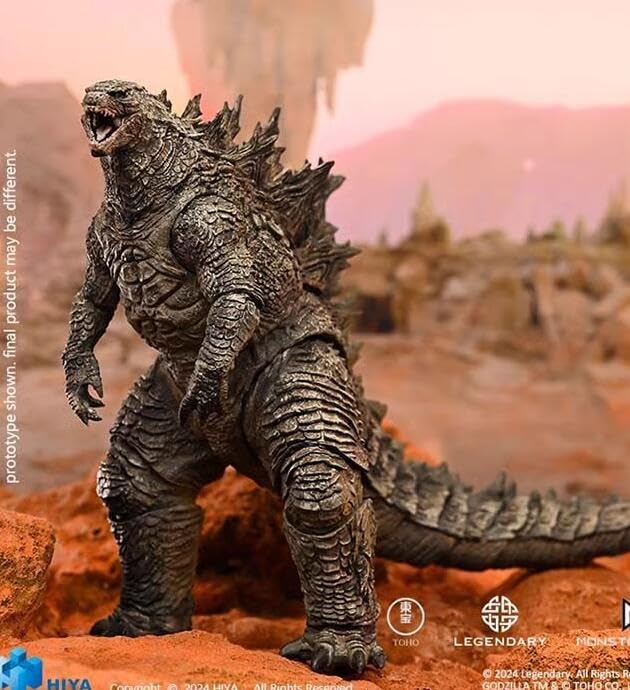 Amazon.co.jp: HIYA TOYS ゴジxコング 新たなる帝国 ゴジラ 可動