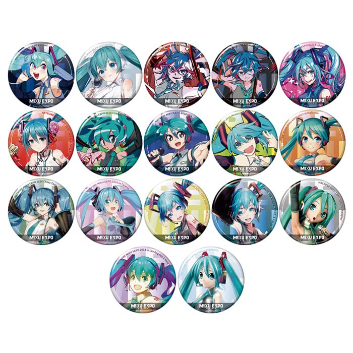 Amazon.co.jp: HATSUNE MIKU EXPO Rewind Main Visual 2.2 Inch Button