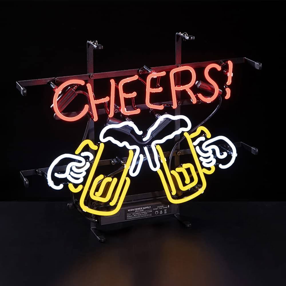Amazon | ネオンサイン ビール CHEERS ネオン管 看板 飲食店 バー