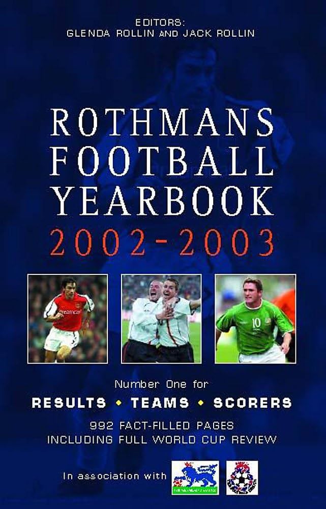 Amazon | Rothmans Football Yearbook 2002-03 (Rothman's Football