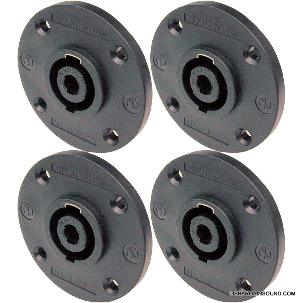 Amazon.com: 4 Genuine Neutrik NL4MPRXX Round 4-Pin Locking Speakon