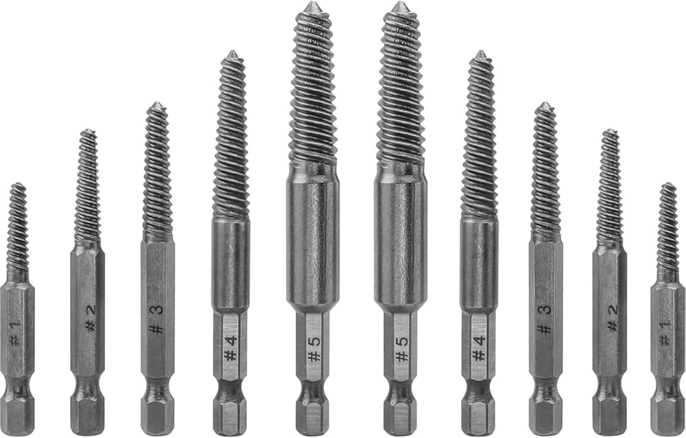 Amazon.co.jp: Wolfride ネジ外しビット ネジ抽出器セット 10本セット