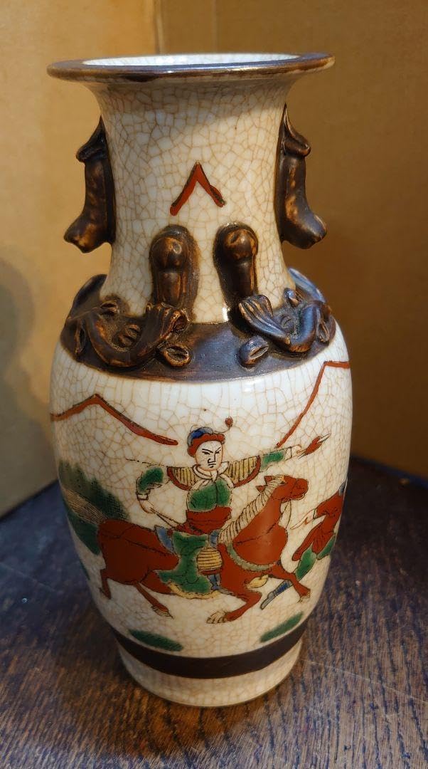 萩焼花瓶 椿秀窯 和仁作 木箱入 萩焼花瓶 椿秀窯 和仁作 木箱入