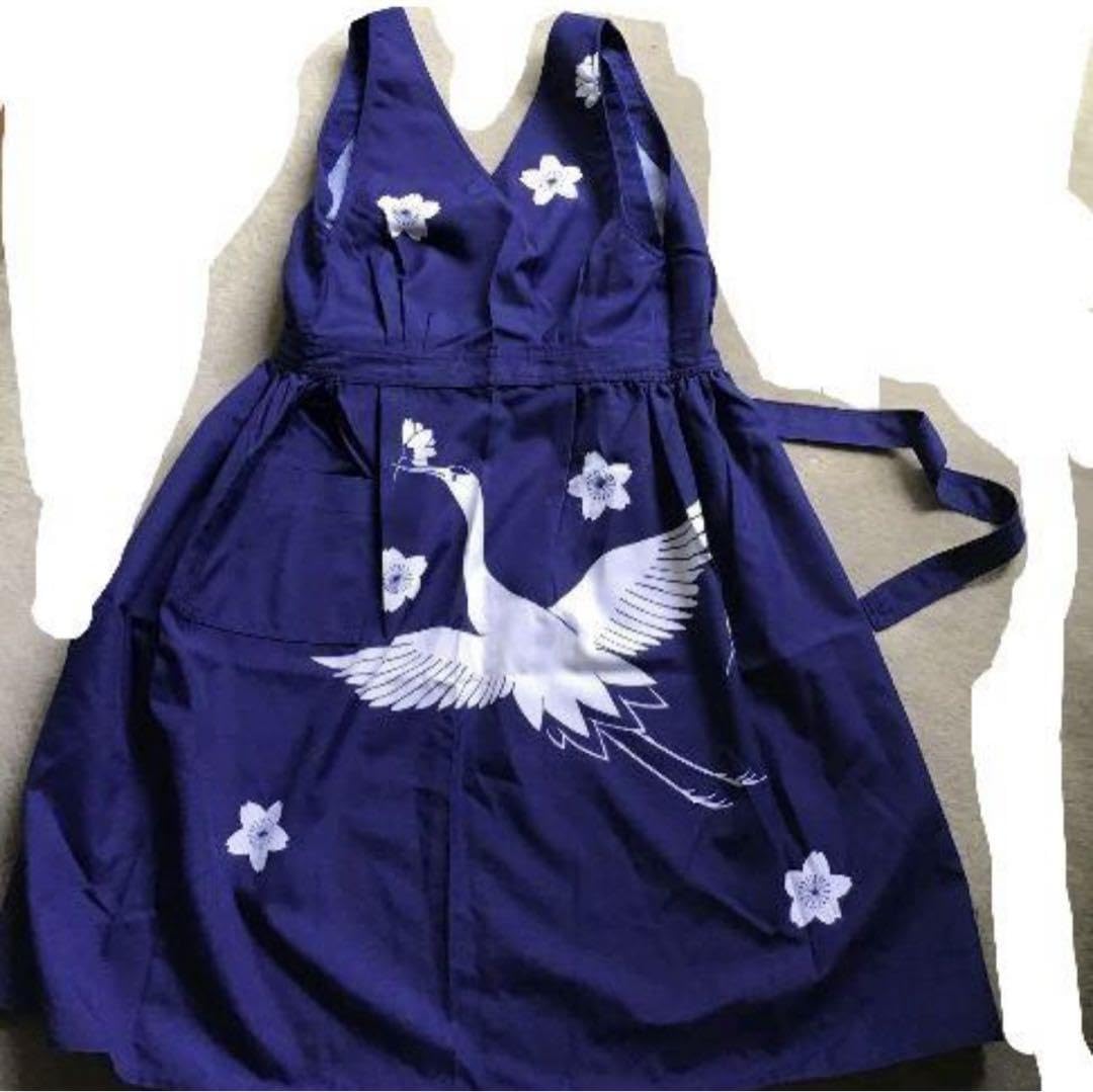 Amazon.co.jp: 紺色 JALスチュワーデス歴代制服エプロン : ホーム