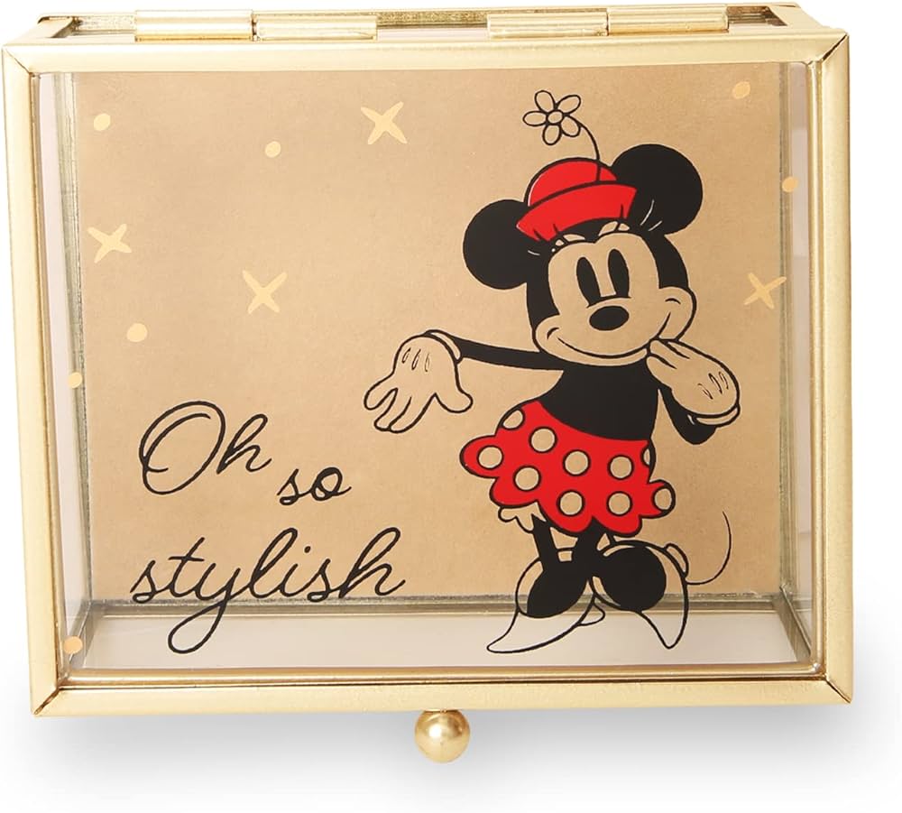 Amazon｜ディズニー ミニーマウス ジュエリーボックス - Oh So Stylish