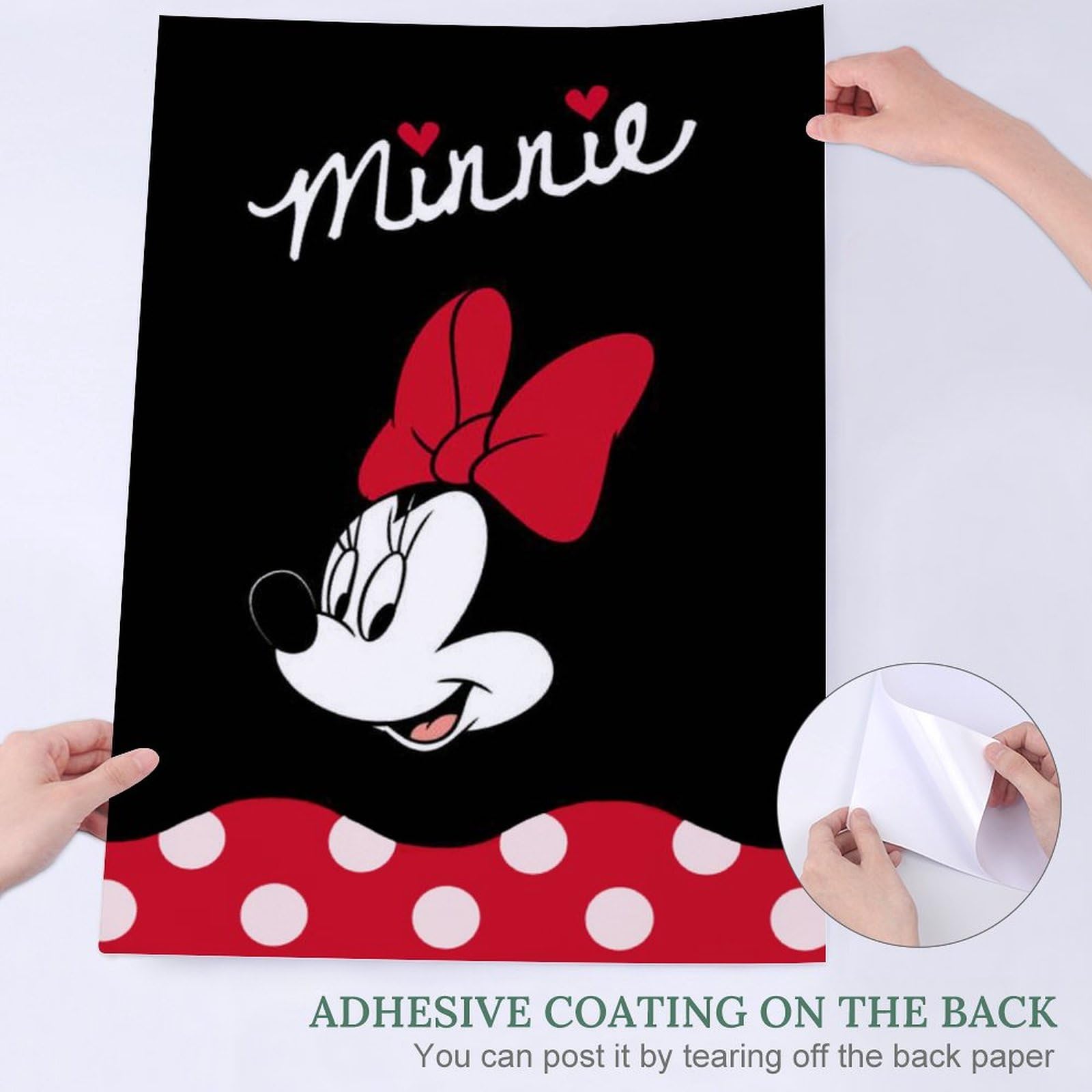 Amazon.co.jp: ミニーマウス ポスター 絵画 インテリア 壁紙用 壁紙