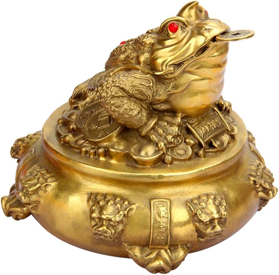 Amazon.co.jp: 三脚蛙 三本脚の蛙 銭蛙 3本足の蛙 三脚蟾蜍 カエル