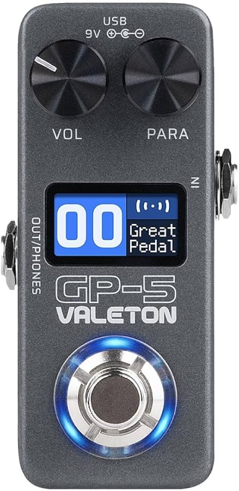 Valeton GP-5 Compact Multi-Effects Guitar Processor with SnapTone