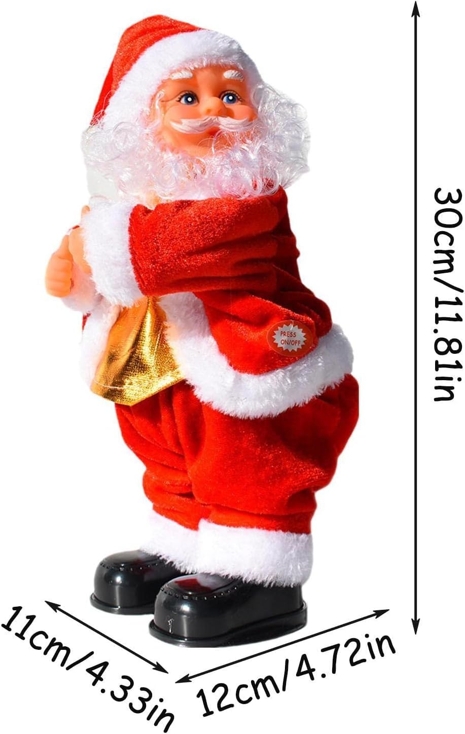 Amazon | アニメのサンタ | 写真 踊るサンタクロースTwerking