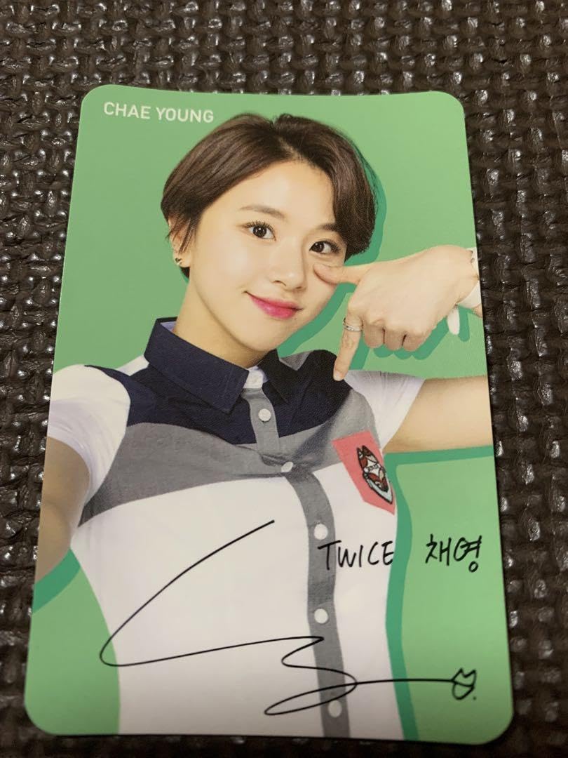 Amazon.co.jp: TWICE チェヨン トレカ skoolooks カラー 初期トレカ