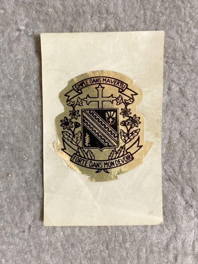 Amazon.co.jp: 昭和60年 田園調布雙葉学園 校章シール : 文房具