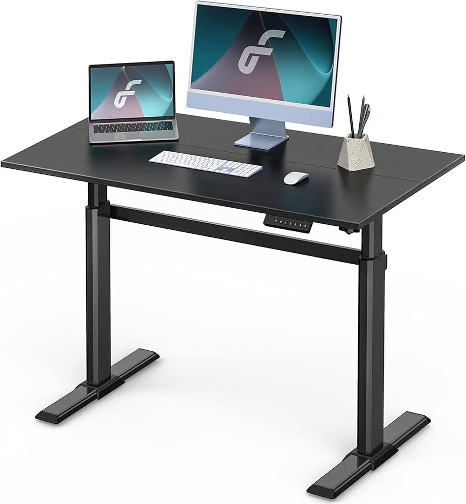 Amazon | Fenge 電動昇降デスク スタンディングデスク メモリー機能