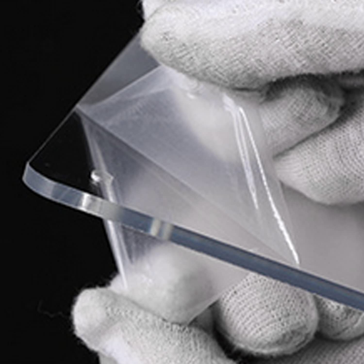 Halyuhn 2 Pack 8.5x11 Acrylic Picture Frame, Curved Edge High