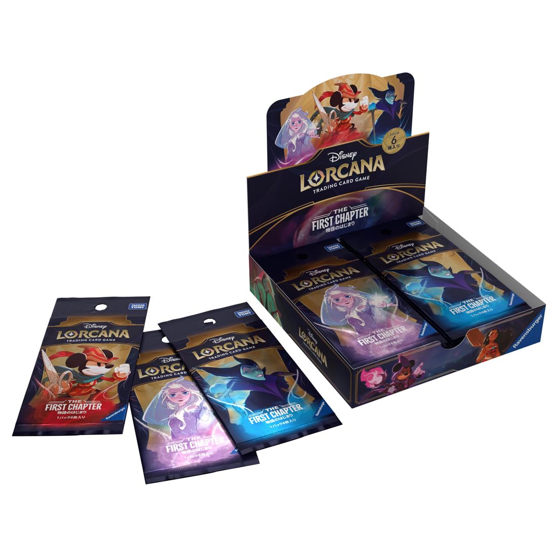 Amazon.com: Disney Rolcana TCG Japanese Version Booster Pack, The