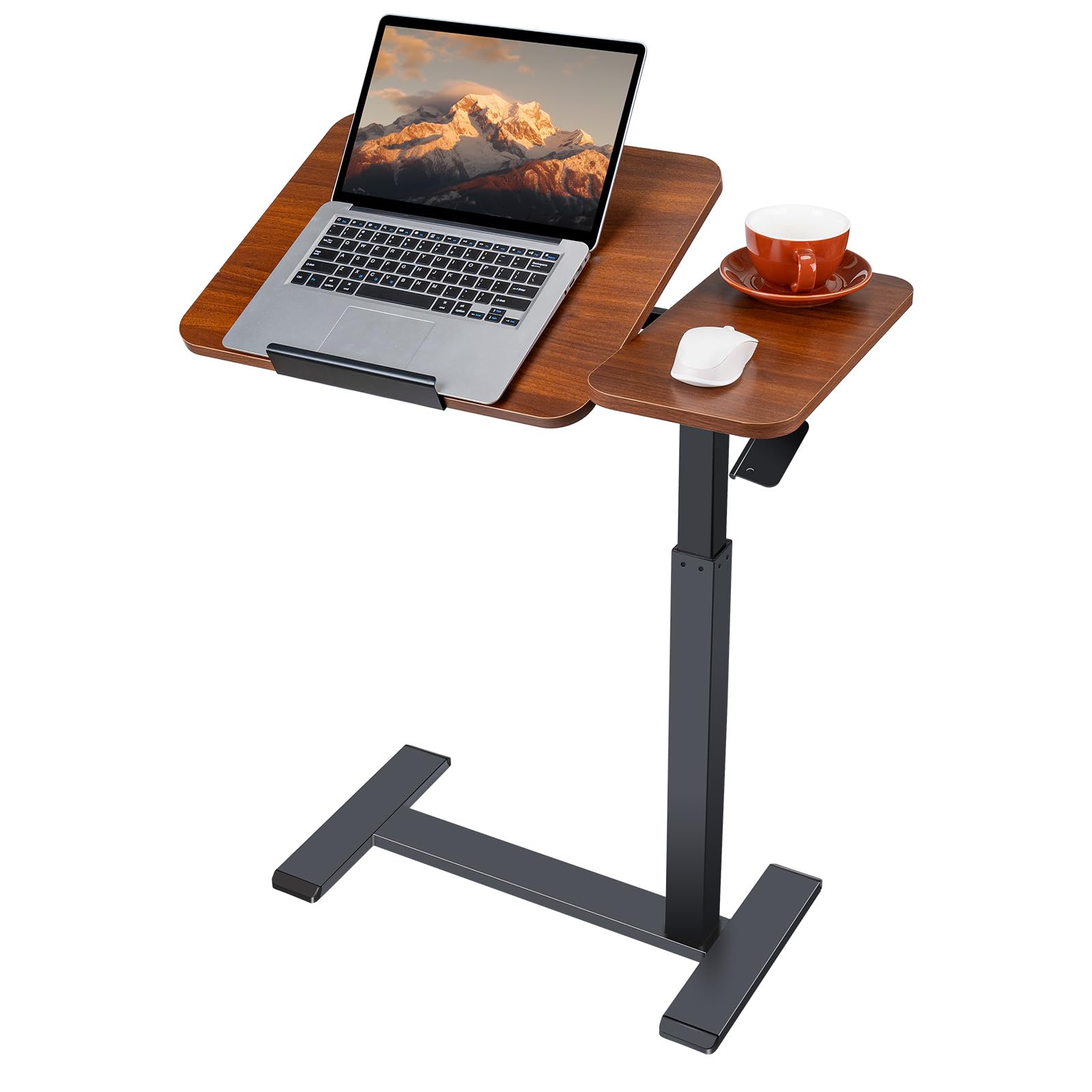 Amazon｜昇降式サイドテーブル 幅70×奥行40cm×高さ66-104cm 天板無段階