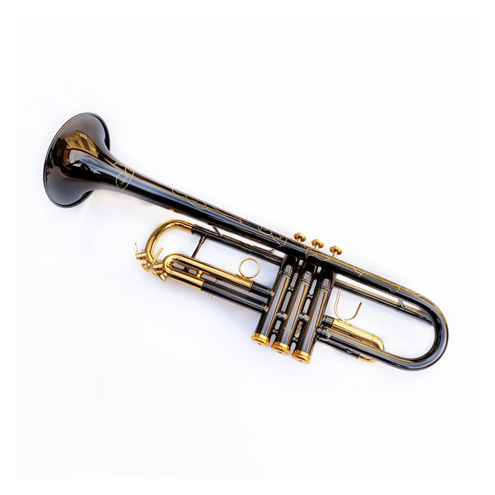 Amazon.co.jp: Bb トランペット B フラット真鍮黒ニッケルメッキ