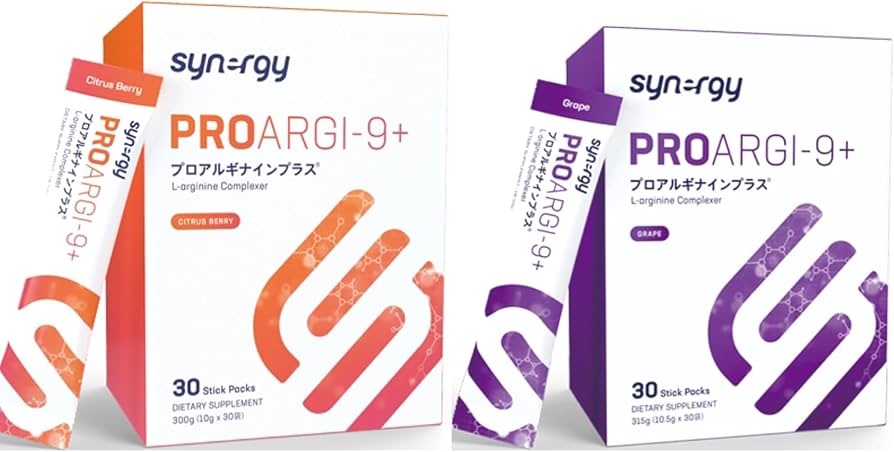 Amazon | プロアルギナインプラス シトラスベリー グレープ セット 各