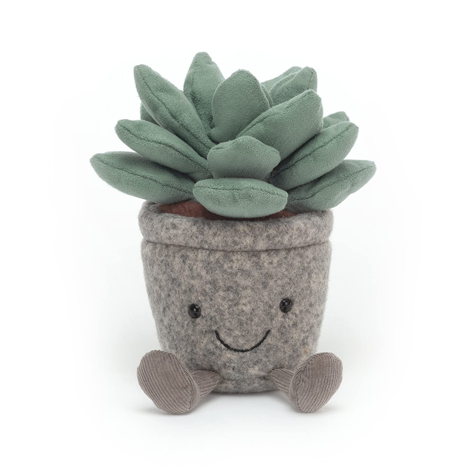 Amazon.co.jp: Jellycat Silly 多肉植物 Azulita ぬいぐるみ 5インチ