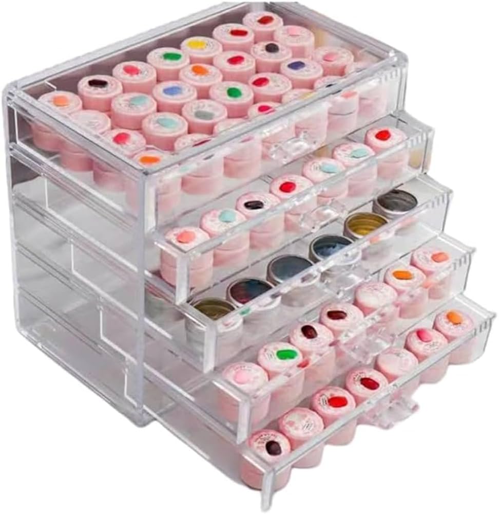Amazon.co.jp: マニキュア収納ラック 1セット 耐衝撃 積み重ね可能