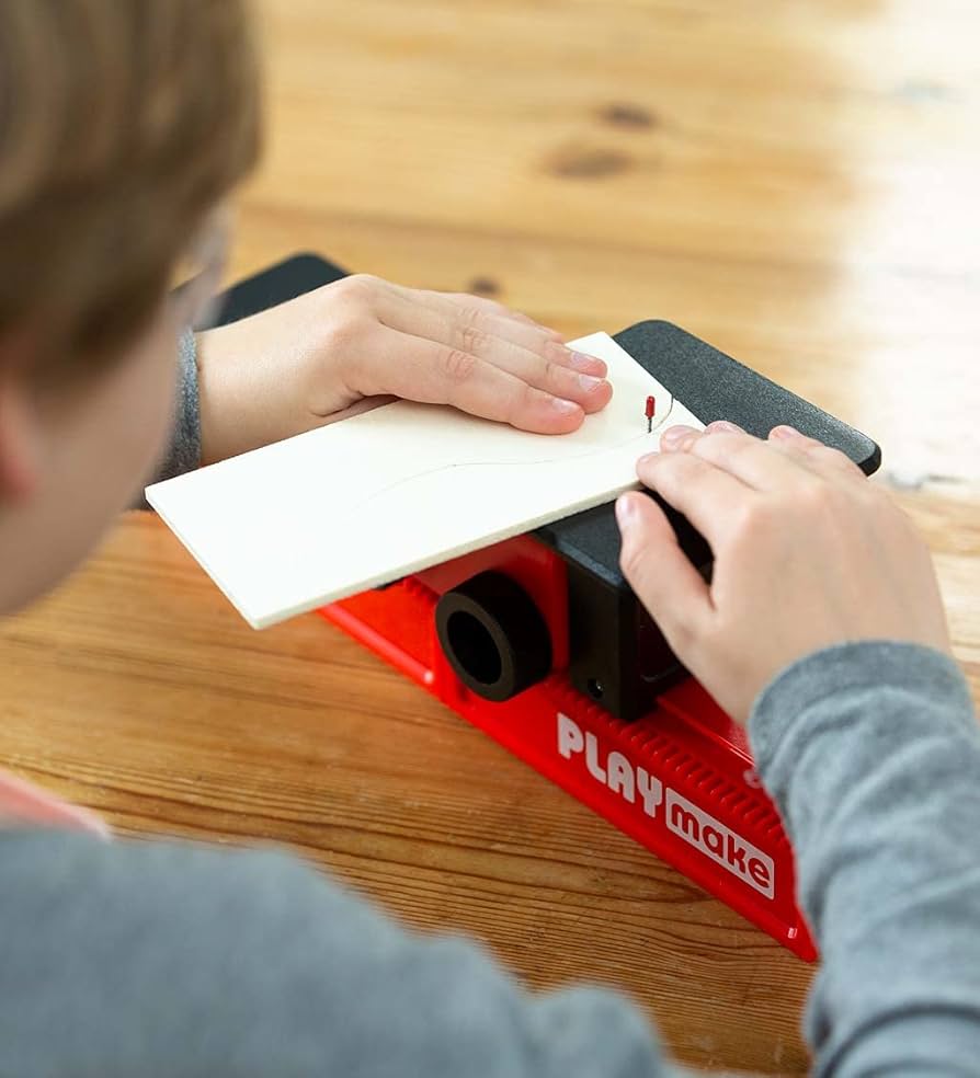 Amazon.com: PLAYmake Kids' 4-in-1 Woodshop Carpentry Cool Tool