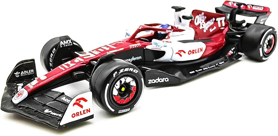 Amazon | HNW Bburago 1:43 2022 アルファロメオ F1 レーシングチーム