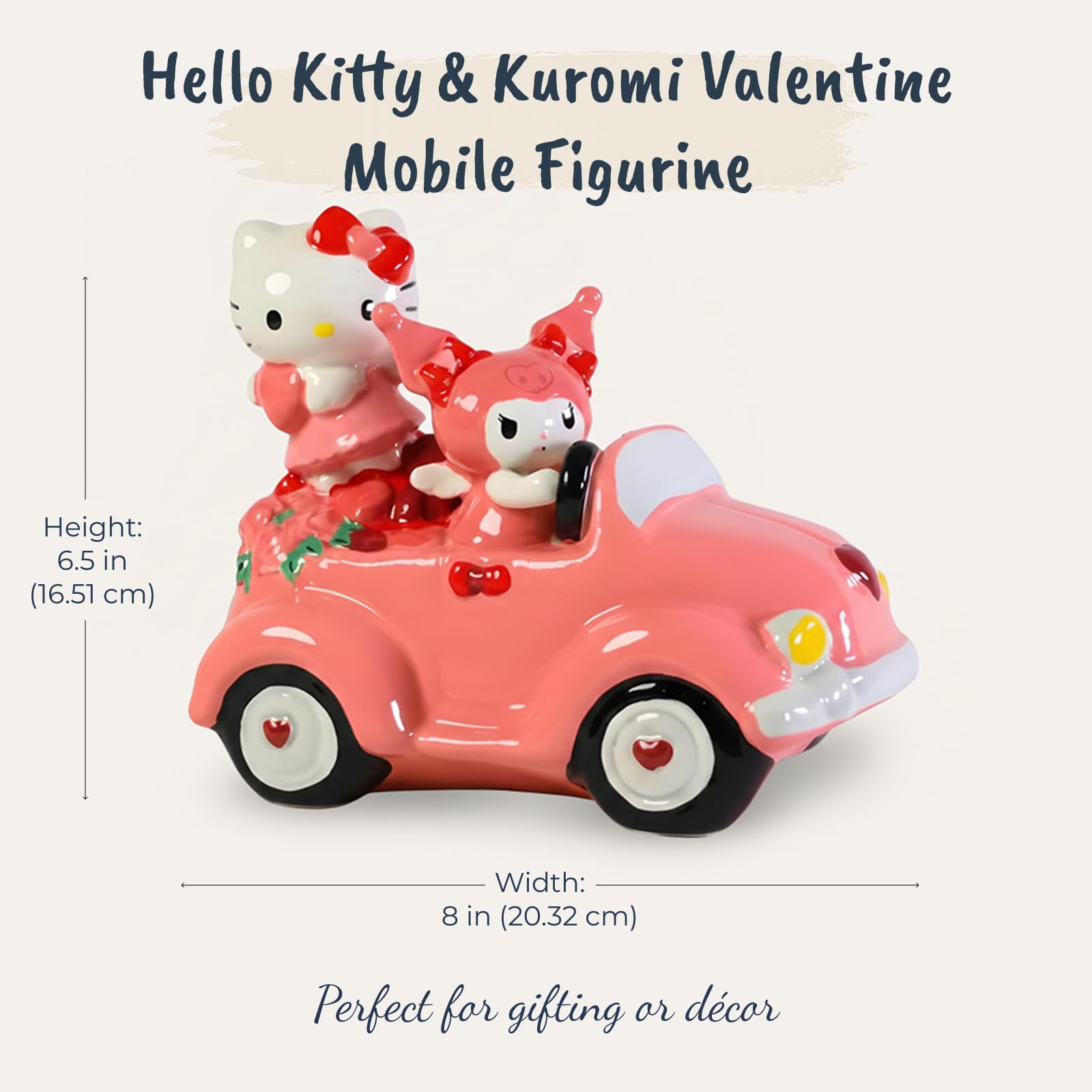 Amazon.com: Blue Sky Clayworks Hello Kitty and Kuromi Valentine