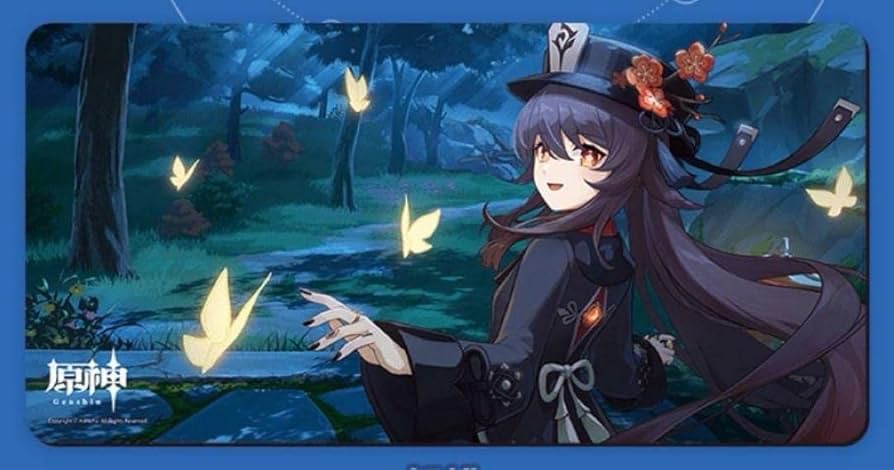 Amazon.co.jp: 原神 胡桃 ローソンコラボ 公式 フータオ マウスパッド