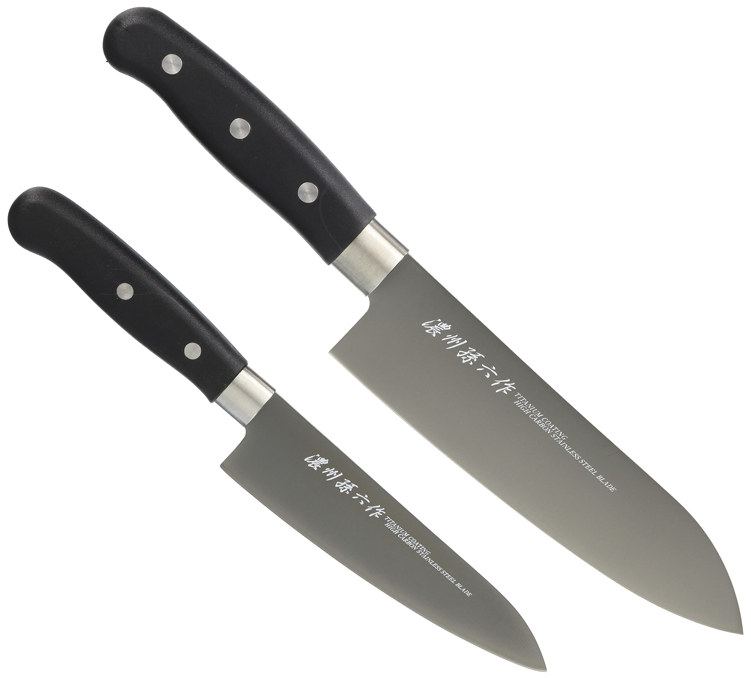 Amazon｜佐竹産業 包丁 2点セット 日本製 三徳包丁/ペティナイフ