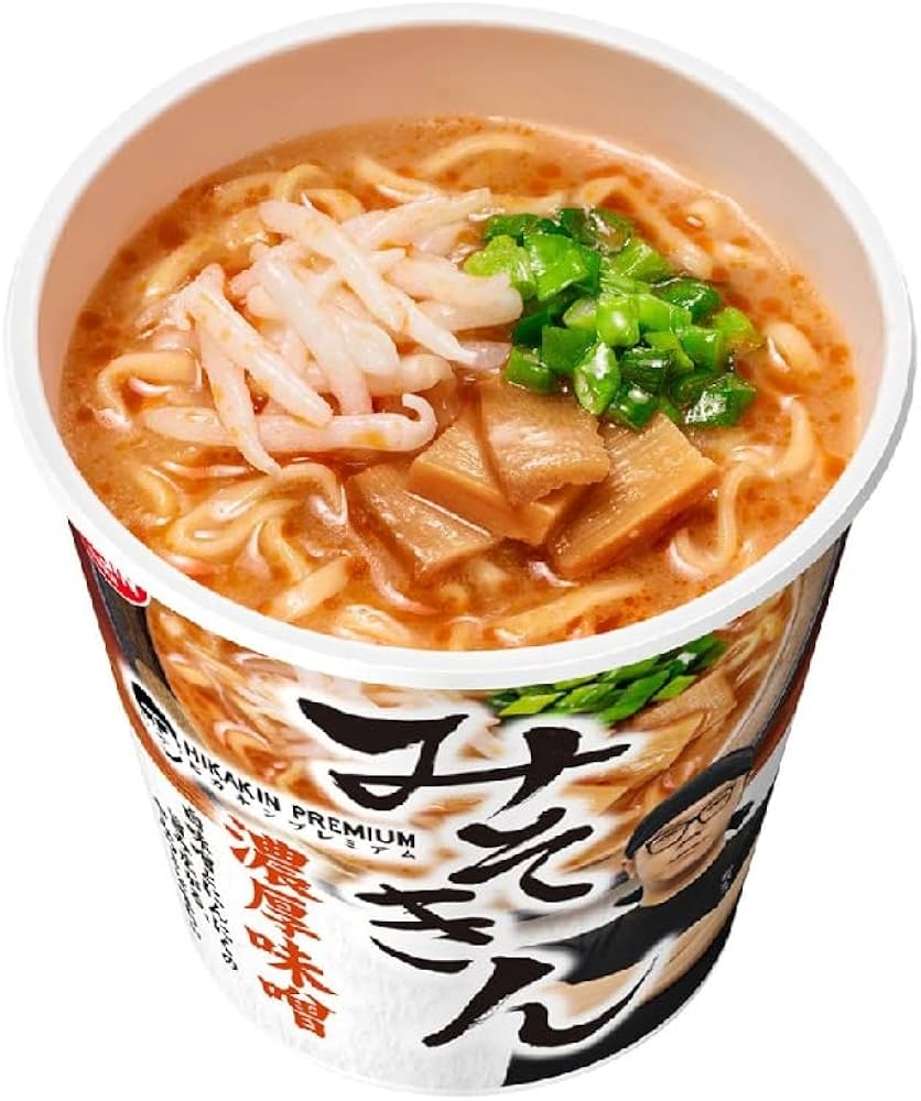Amazon.co.jp: HIKAKIN PREMIUM カップ麺 みそきん濃厚味噌ラーメン 2