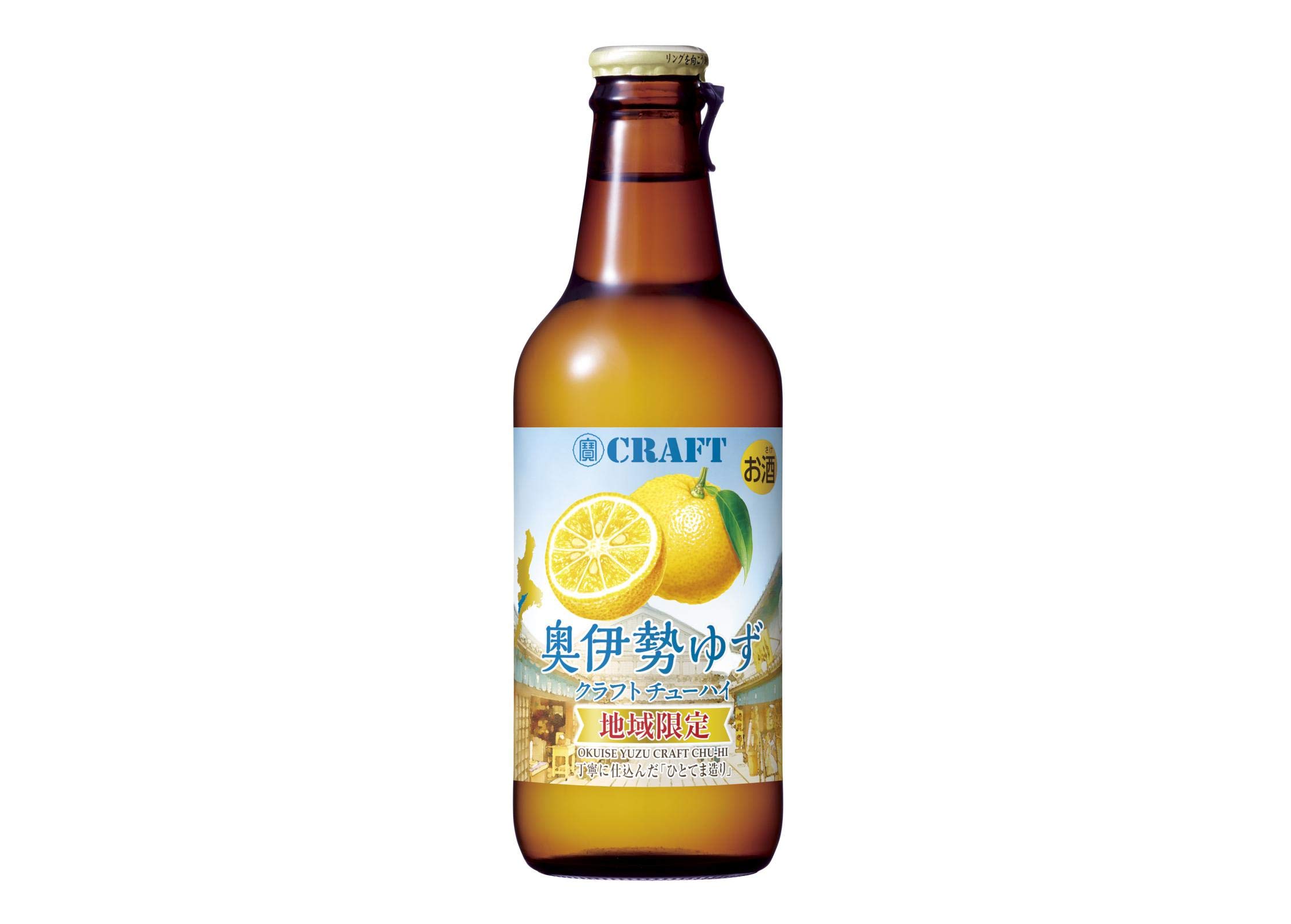 Amazon.co.jp: 寶CRAFT 奥伊勢ゆず 330ML瓶 12本入 1ケース 宝酒造