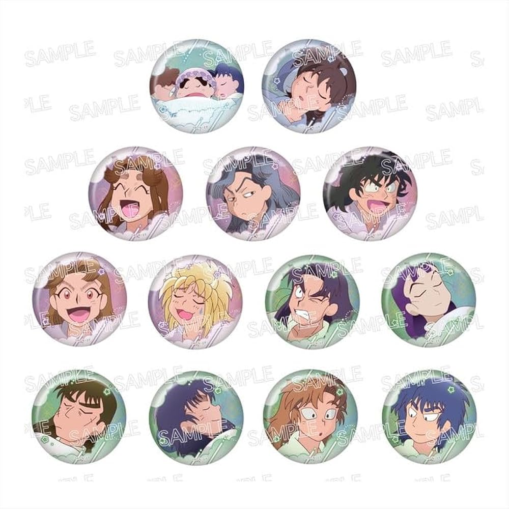 Amazon.co.jp: 忍たま乱太郎 百面相缶バッジ 寝巻き姿の段 13個入りBOX