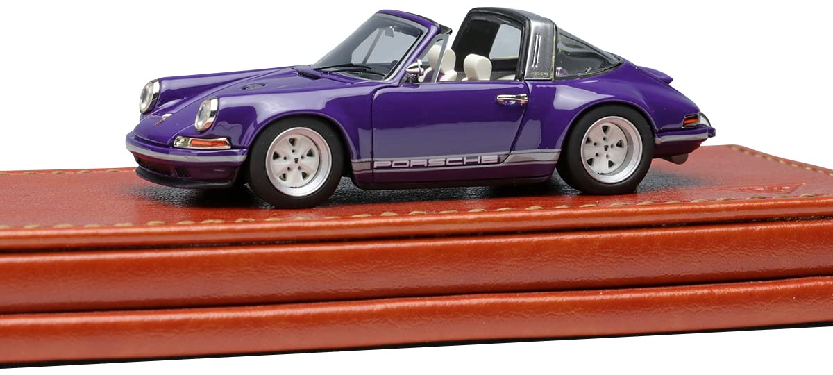 Amazon | Titan64 1/64 シンガー 911 (964) Targa パープル 完成品