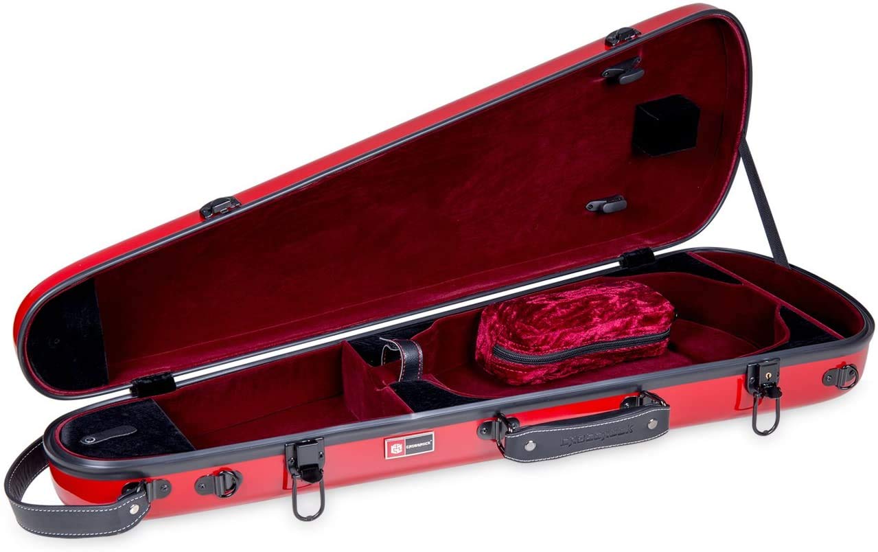 Amazon.com: Crossrock Fiberglass Violin Case for 4/4 Full Size