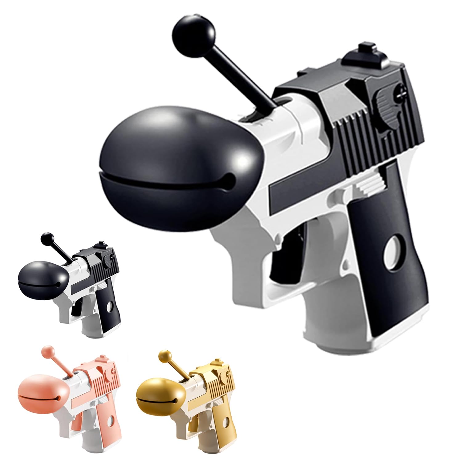 Amazon.co.jp: 重力フィジェット銃のおもちゃ 木魚銃 ミニ 3D プリント