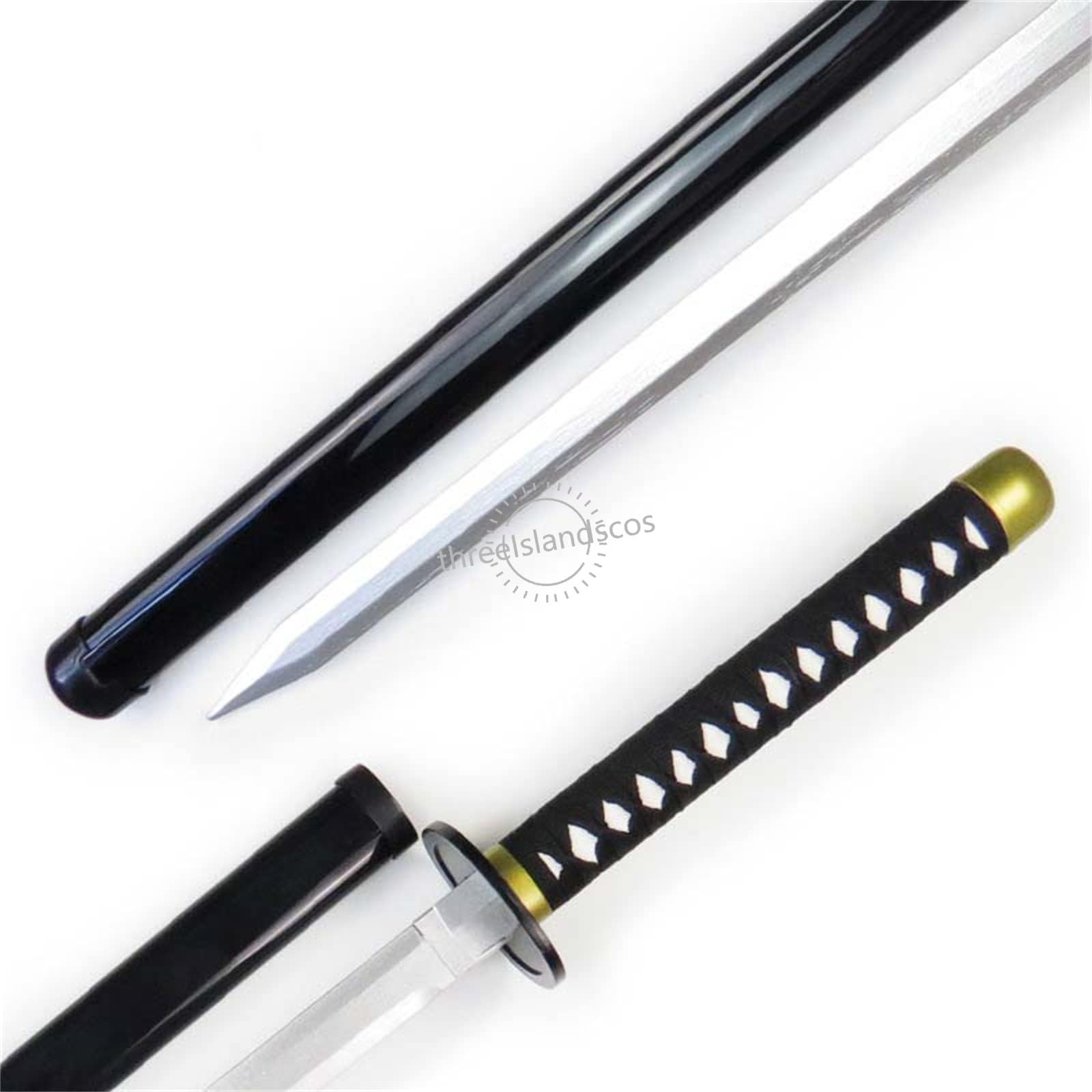 Amazon.co.jp: 【threeIslandscos】【D】早川アキ 木製 竹製 背掛け 剣