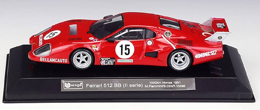 Amazon | ブラーゴ 1/43 1981 フェラーリ 512 BB II Serie Bburago 1