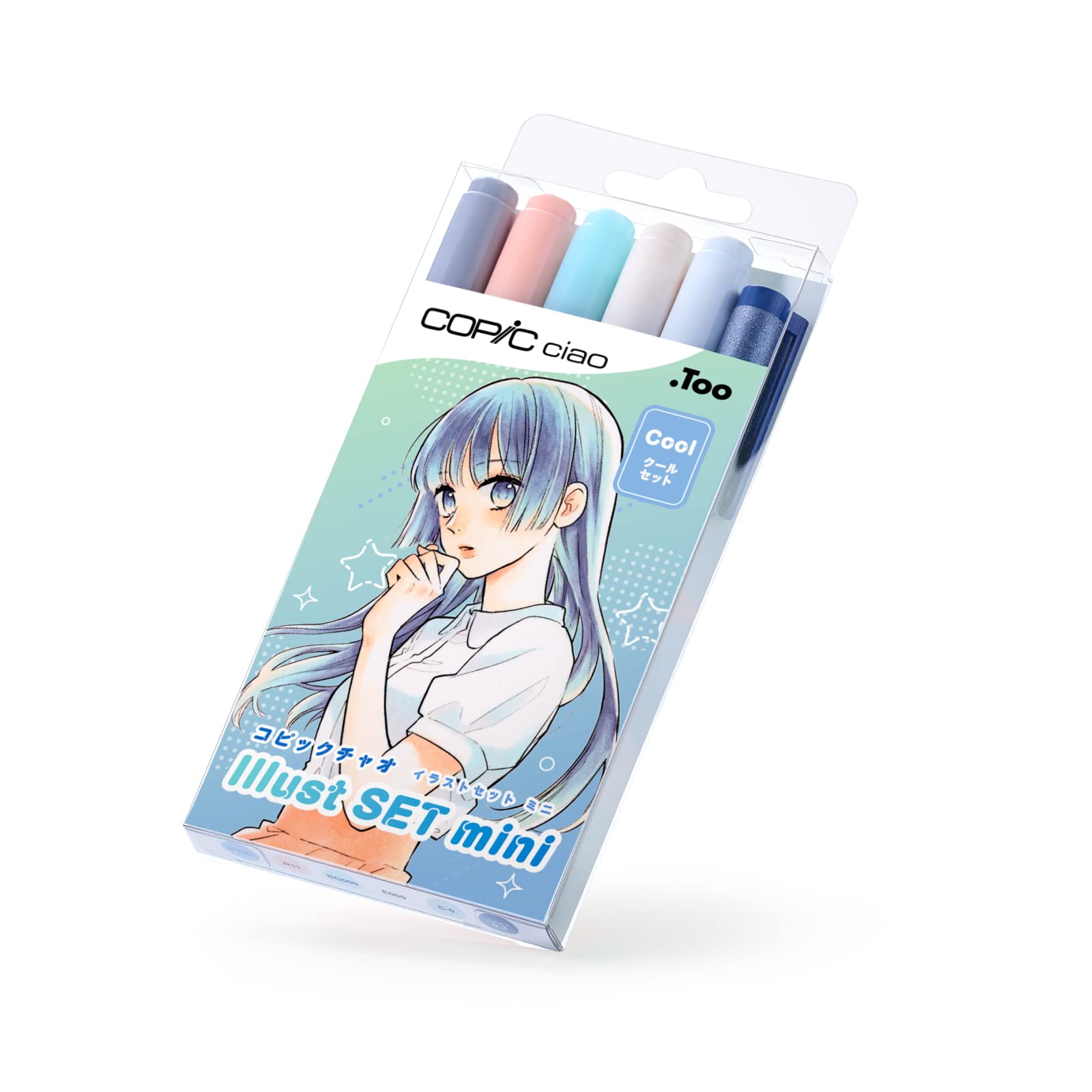 Amazon.co.jp: コピックチャオ イラストセットmini (クール) イラスト