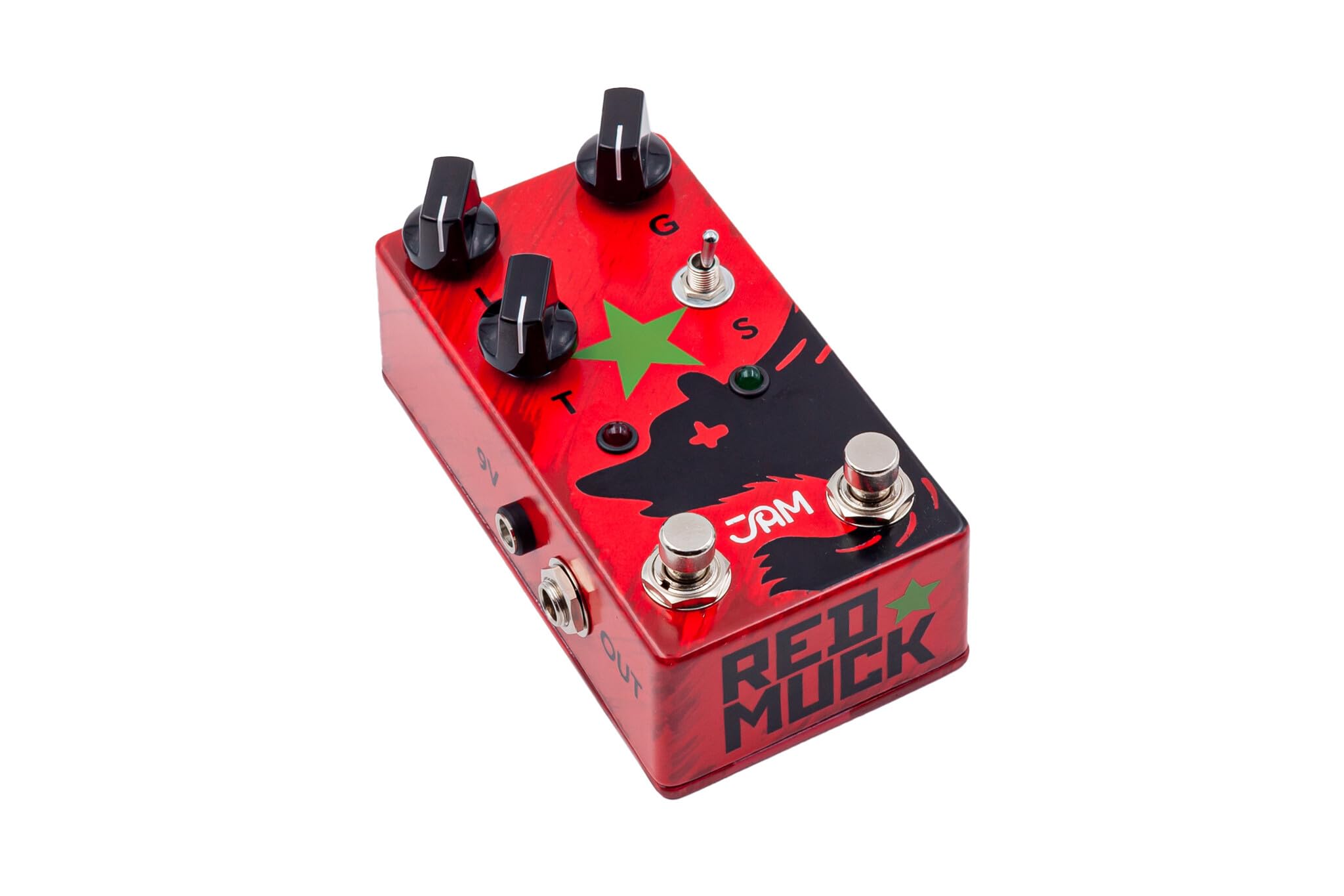 Amazon.com: Jam Pedals Red Muck MK2 Fuzz Pedal : Musical Instruments