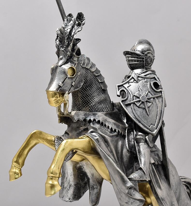 Amazon.co.jp: MOMOAO 騎士 装飾品 レトロ ヨーロッパ騎士 鎧の騎士