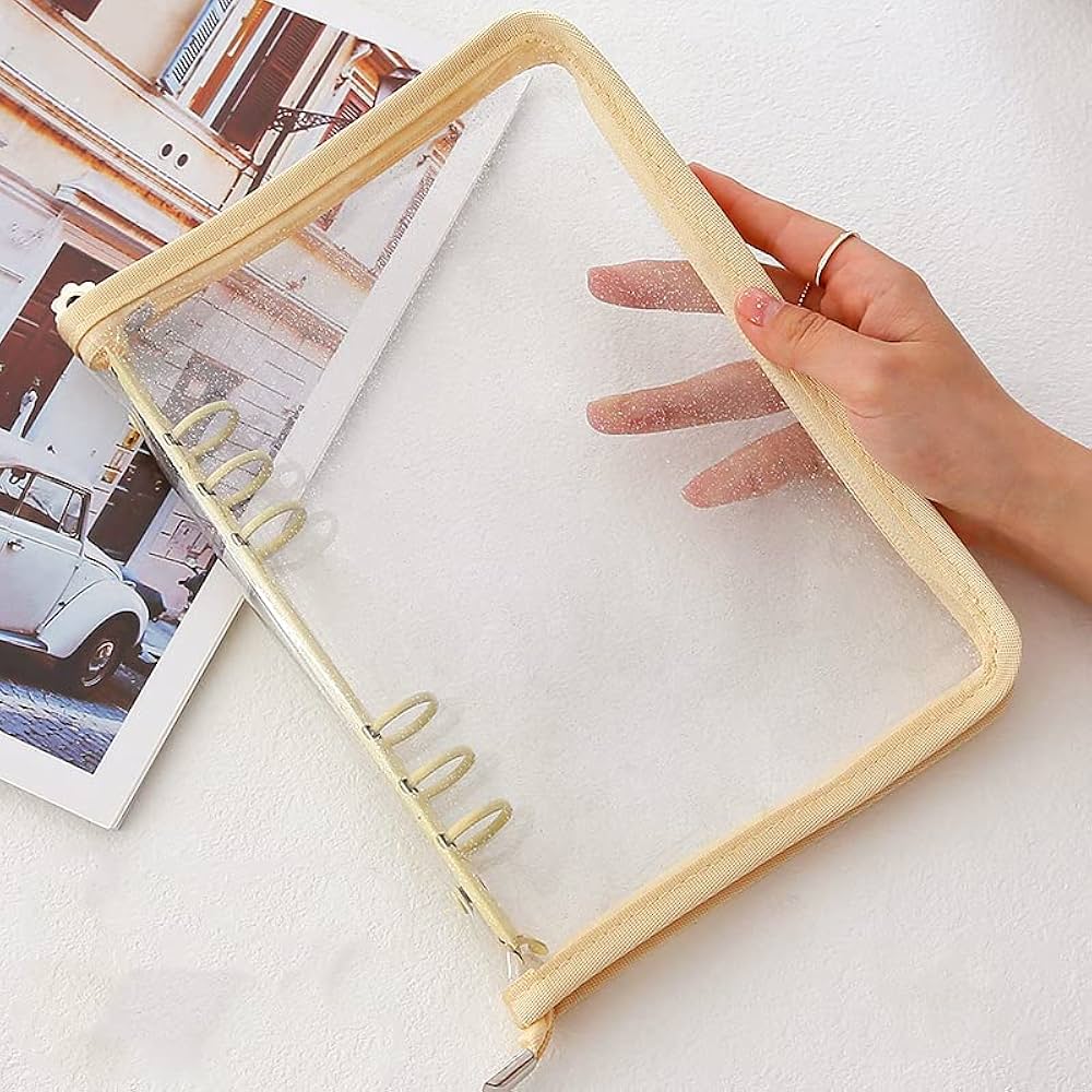 Amazon.co.jp: 【イエロー】Yumekirara バインダー リフィル別売 A5 6