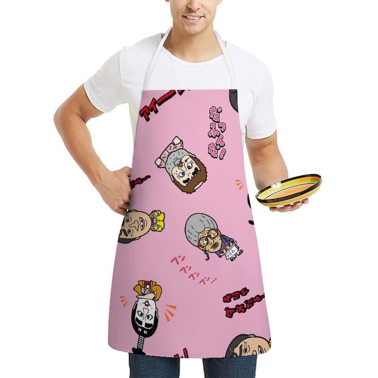 Amazon｜志村けん だいじょうぶだぁ 変なおじさん エプロン カフェ