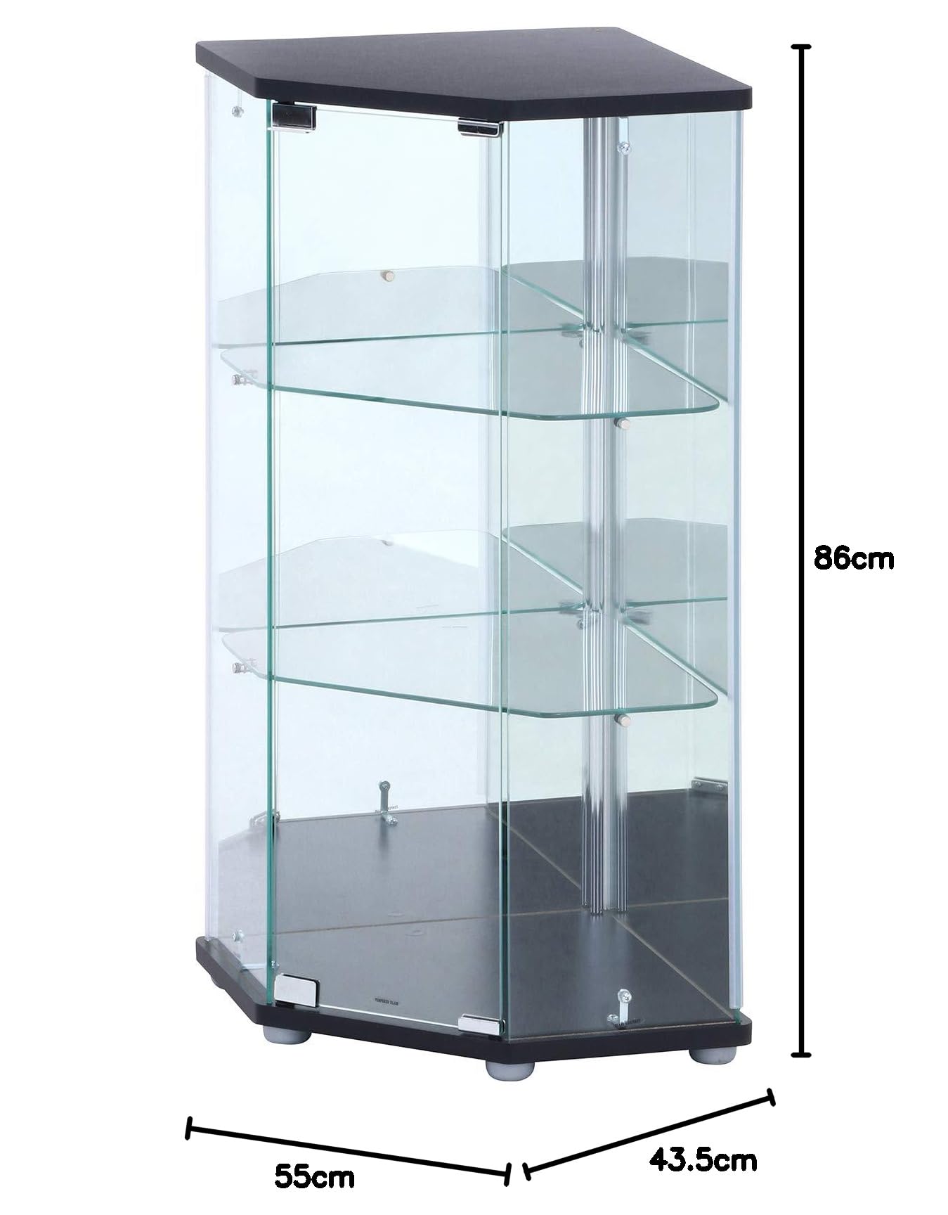 Amazon.co.jp: 不二貿易 コレクションケース フィギュアケース 3段 幅