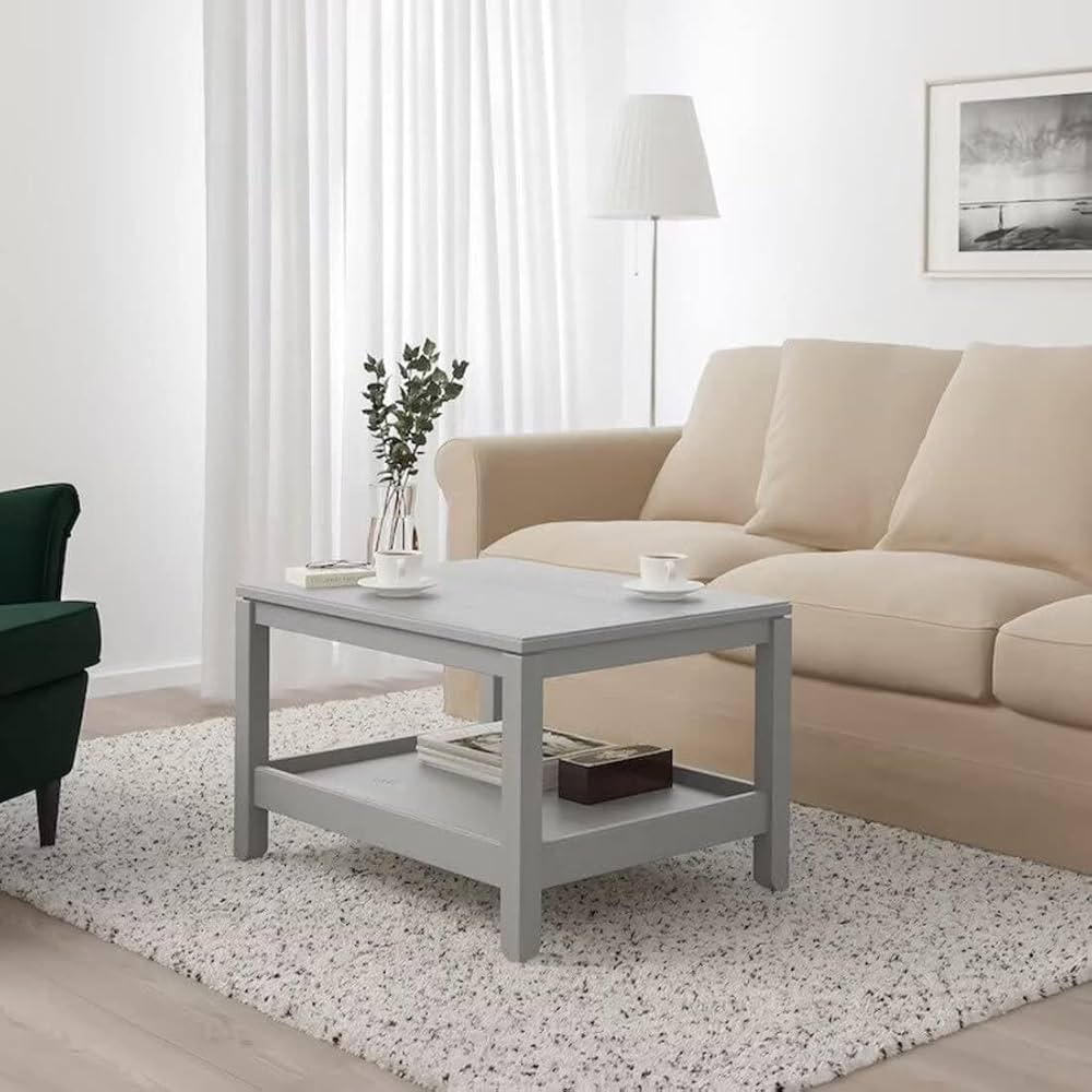 IKEA HAVSTA Coffee Table, 75x60 cm, White: Buy Online at Best